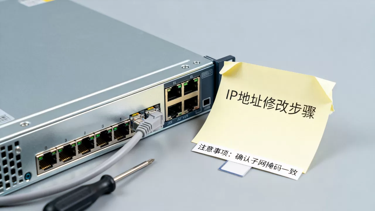 服务器到底怎么修改IP物理地址，需要注意什么？