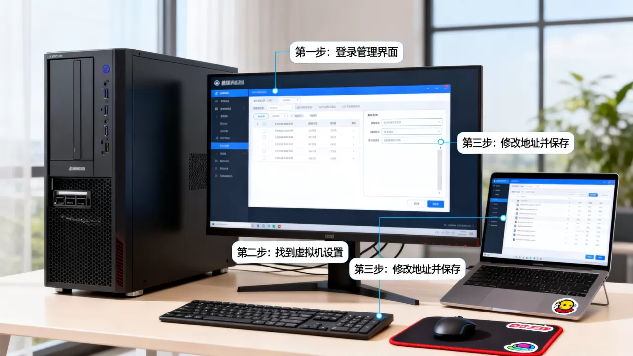 服务器修改虚拟机地址怎么设置，有哪些步骤？