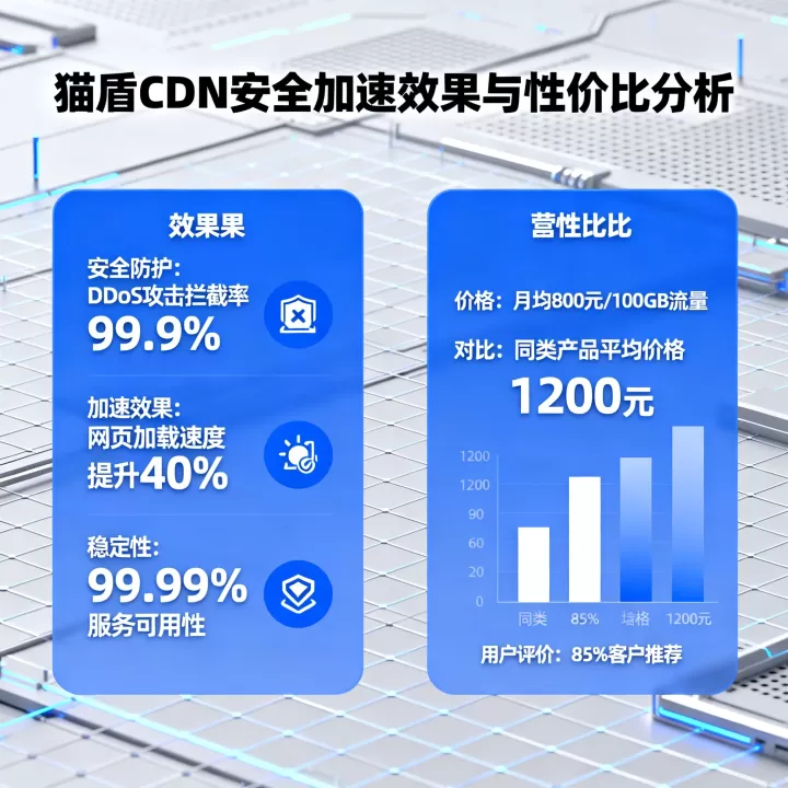 猫盾CDN网站安全加速效果好吗?性价比高不高? 猫盾CDN网站安全加速效果好吗?性价比高不高?