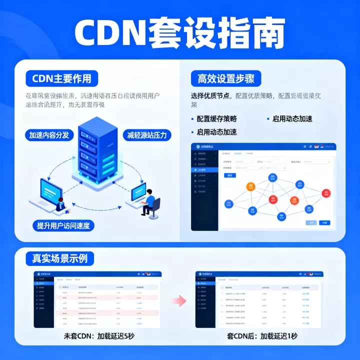套cdn的主要作用是什么?,套cdn如何设置更高效 套cdn的主要作用是什么?,套cdn如何设置更高效