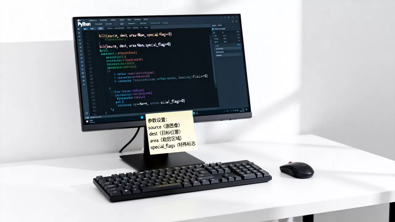 python blit怎么用,有哪些参数设置? python blit怎么用,有哪些参数设置?