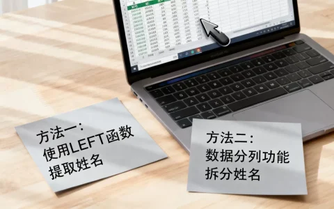 Excel中如何快速取姓名，有哪些方法？