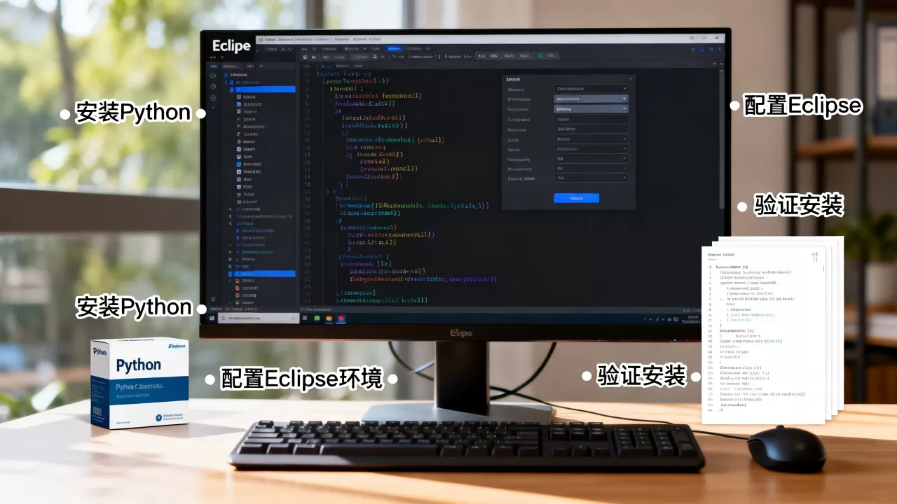 Python eclipde怎么配置？，怎么搭建环境？