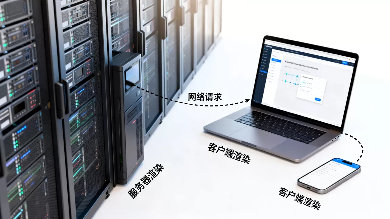 服务器渲染web是什么,和客户端渲染有什么区别? 服务器渲染web是什么,和客户端渲染有什么区别?