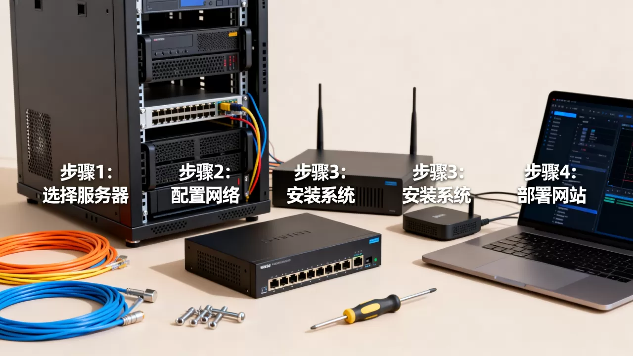 服务器怎么架设网站,有哪些关键步骤和注意事项? 服务器怎么架设网站,有哪些关键步骤和注意事项?