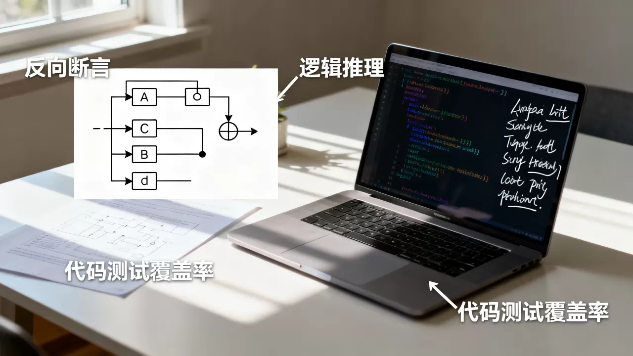 反向断言在逻辑推理中有什么作用,反向断言如何帮助提高代码测试覆盖率? 反向断言在逻辑推理中有什么作用,反向断言如何帮助提高代码测试覆盖率?