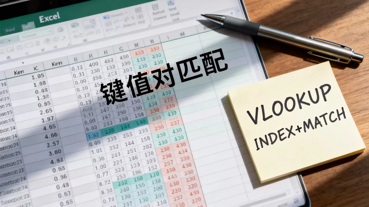 Excel键值对如何匹配?,有哪些方法? Excel键值对如何匹配?,有哪些方法?