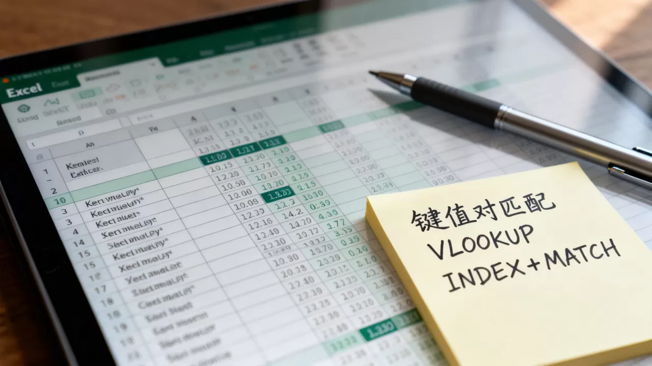 Excel键值对如何匹配?,有哪些方法? Excel键值对如何匹配?,有哪些方法?