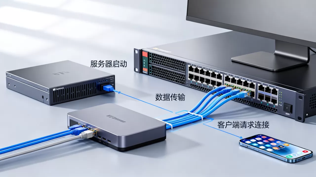 服务器与客户端运行顺序是怎样的,怎么设置? 服务器与客户端运行顺序是怎样的,怎么设置?