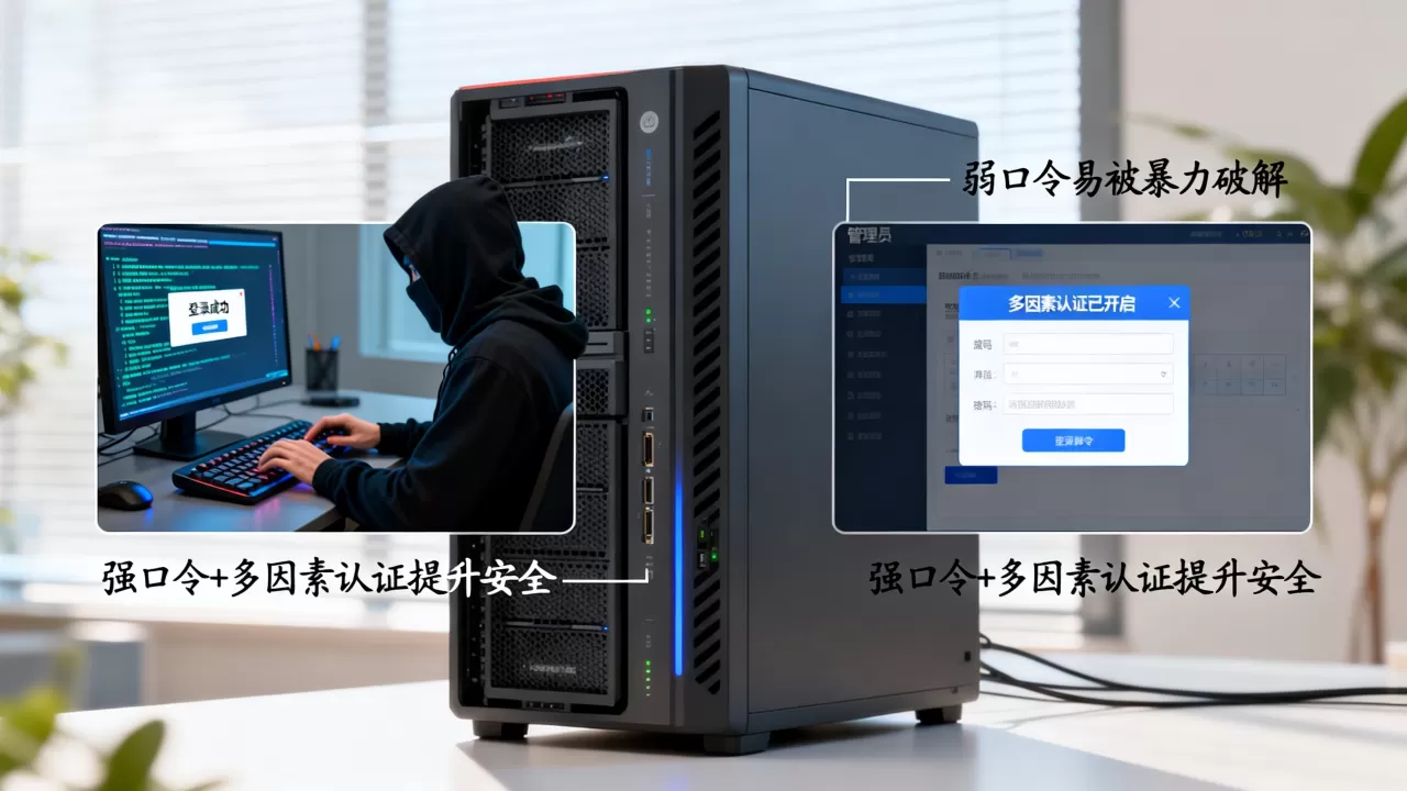 服务器弱口令被黑客利用有哪些危害?,如何防范 服务器弱口令被黑客利用有哪些危害?,如何防范