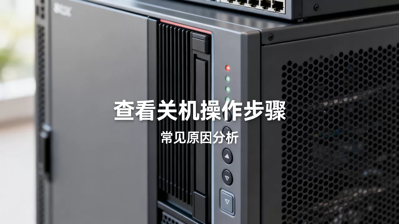 服务器查看关机怎么操作?,常见原因是什么? 服务器查看关机怎么操作?,常见原因是什么?