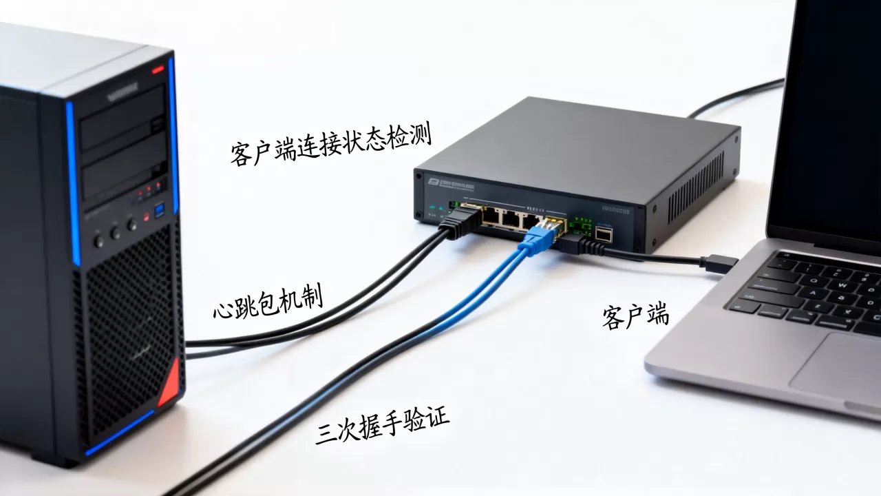 服务器端怎么判断客户端是否连接?,有哪些方法? 服务器端怎么判断客户端是否连接?,有哪些方法?