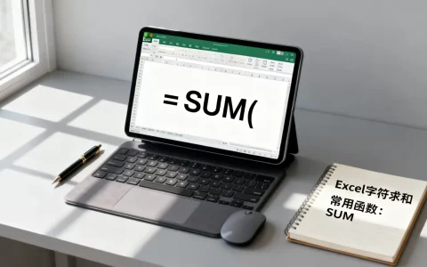 Excel字符求和怎么做？用什么函数最方便？