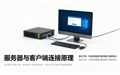 为什么服务器打开客户端才能连接，怎么解决？