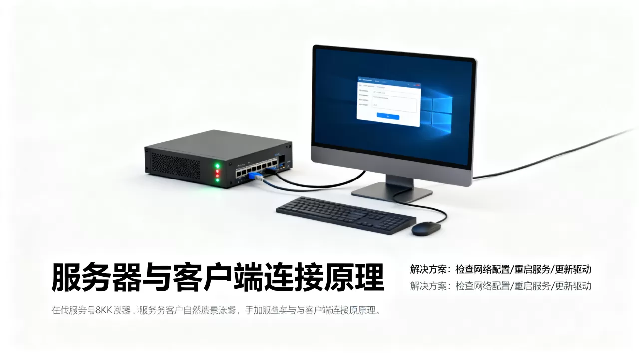 为什么服务器打开客户端才能连接,怎么解决? 为什么服务器打开客户端才能连接,怎么解决?