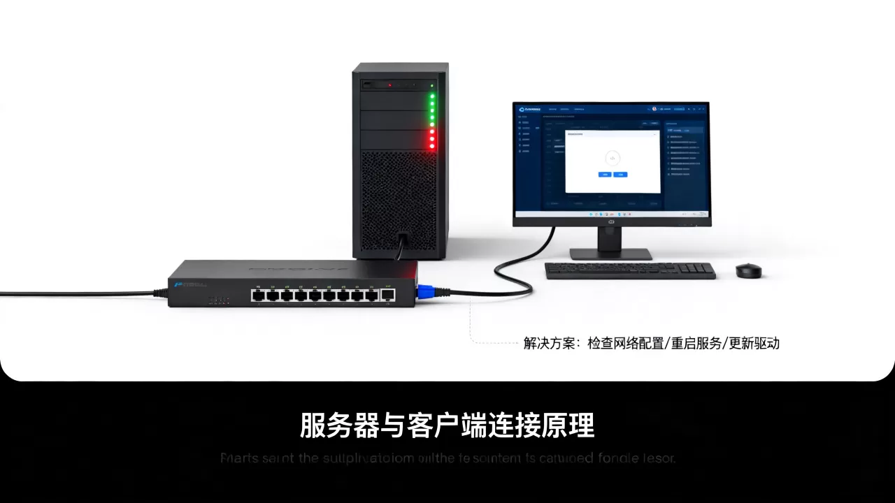 为什么服务器打开客户端才能连接,怎么解决? 为什么服务器打开客户端才能连接,怎么解决?