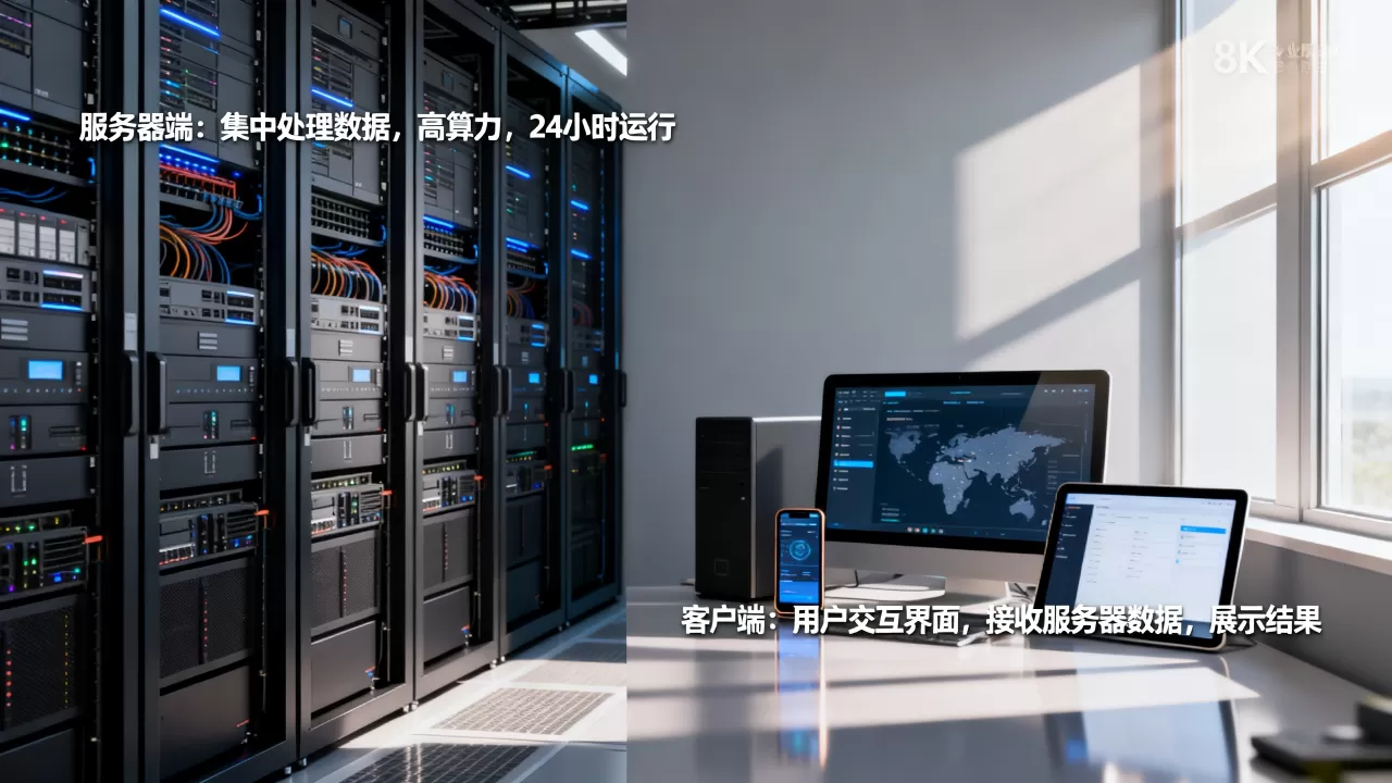 服务器端与客户端有什么区别?,主要区别在哪里? 服务器端与客户端有什么区别?,主要区别在哪里?