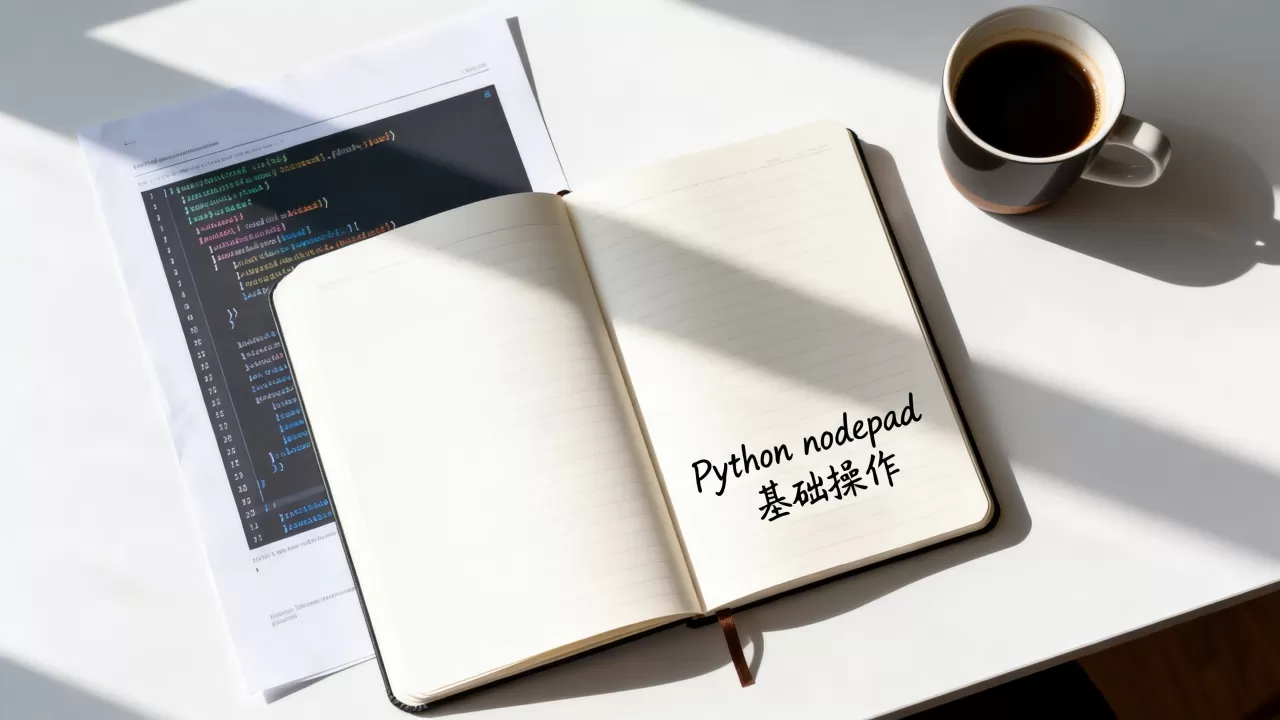 Python nodepad是什么?,怎么用? Python nodepad是什么?,怎么用?