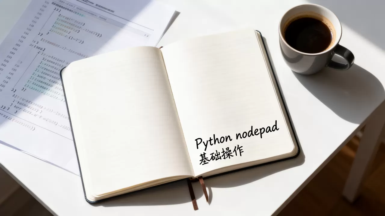 Python nodepad是什么?,怎么用? Python nodepad是什么?,怎么用?