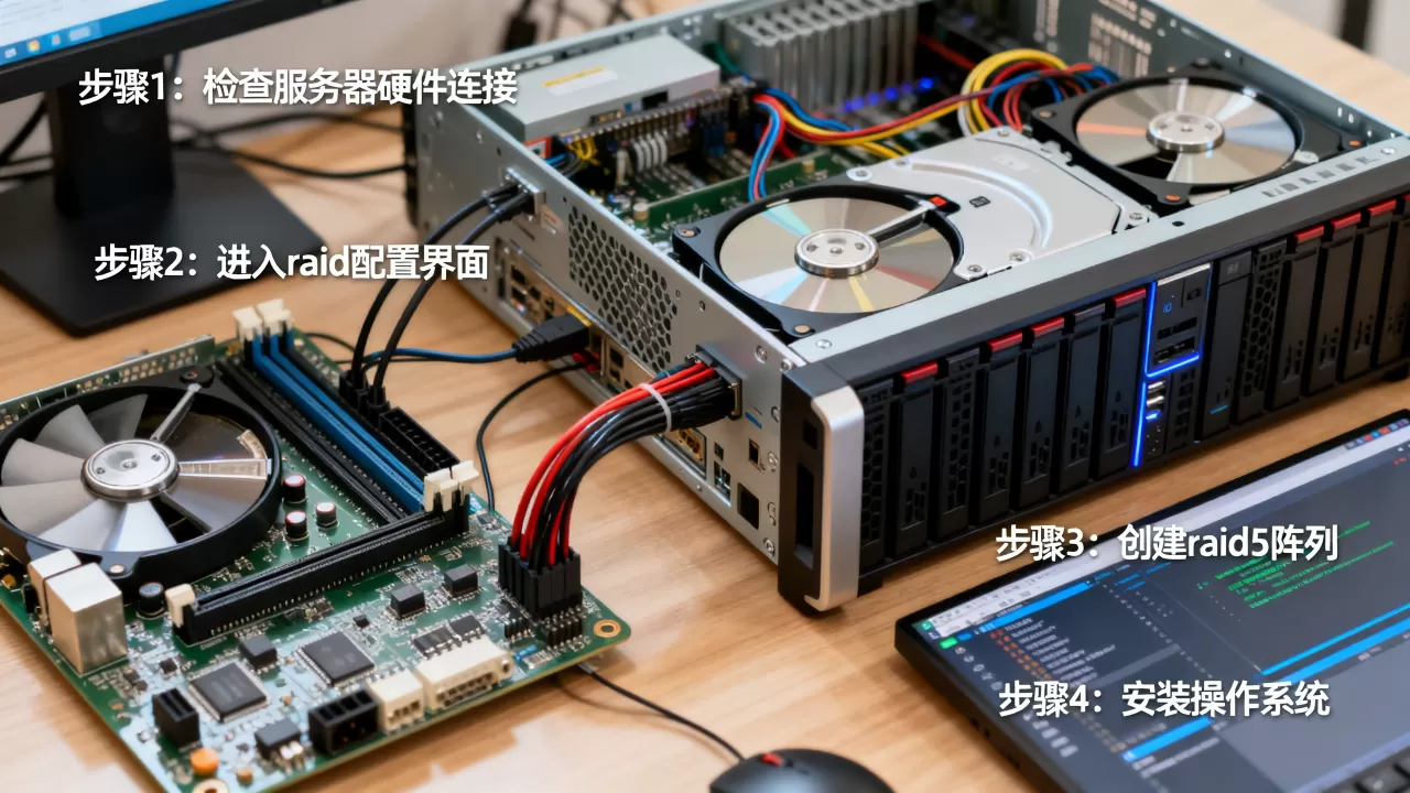 服务器做raid5装系统怎么操作,步骤有哪些? 服务器做raid5装系统怎么操作,步骤有哪些?