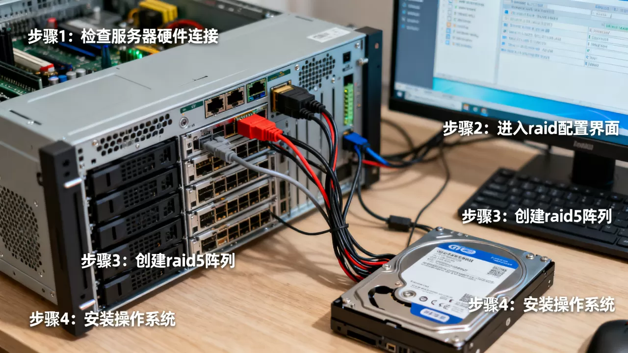 服务器做raid5装系统怎么操作,步骤有哪些? 服务器做raid5装系统怎么操作,步骤有哪些?