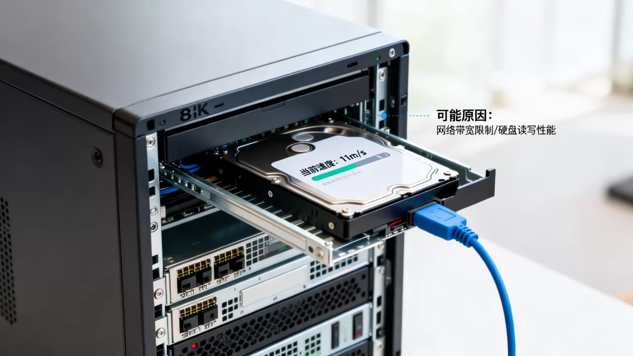 服务器拷贝速度只有11m太慢怎么办,为什么这么慢 服务器拷贝速度只有11m太慢怎么办,为什么这么慢