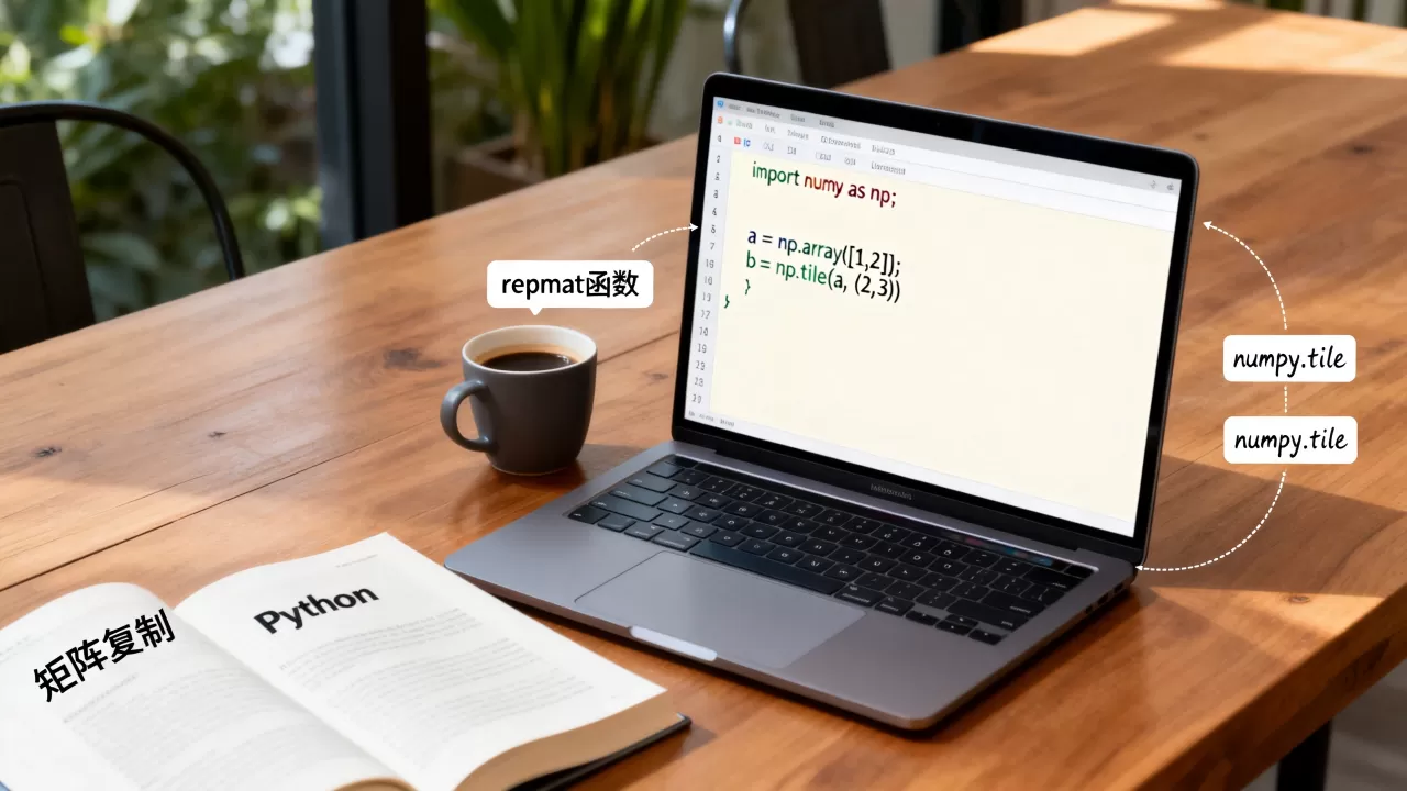 python repmat怎么用?,python矩阵复制? python repmat怎么用?,python矩阵复制?