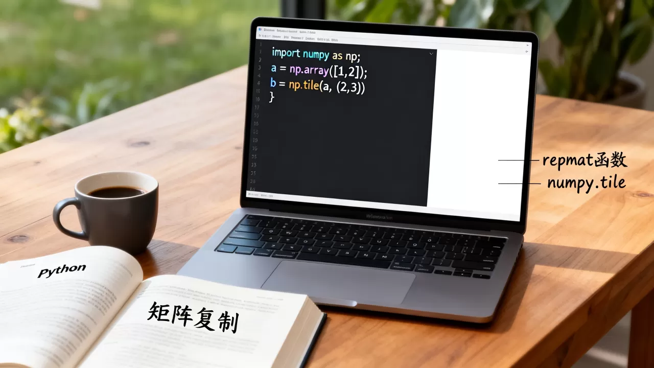 python repmat怎么用?,python矩阵复制? python repmat怎么用?,python矩阵复制?