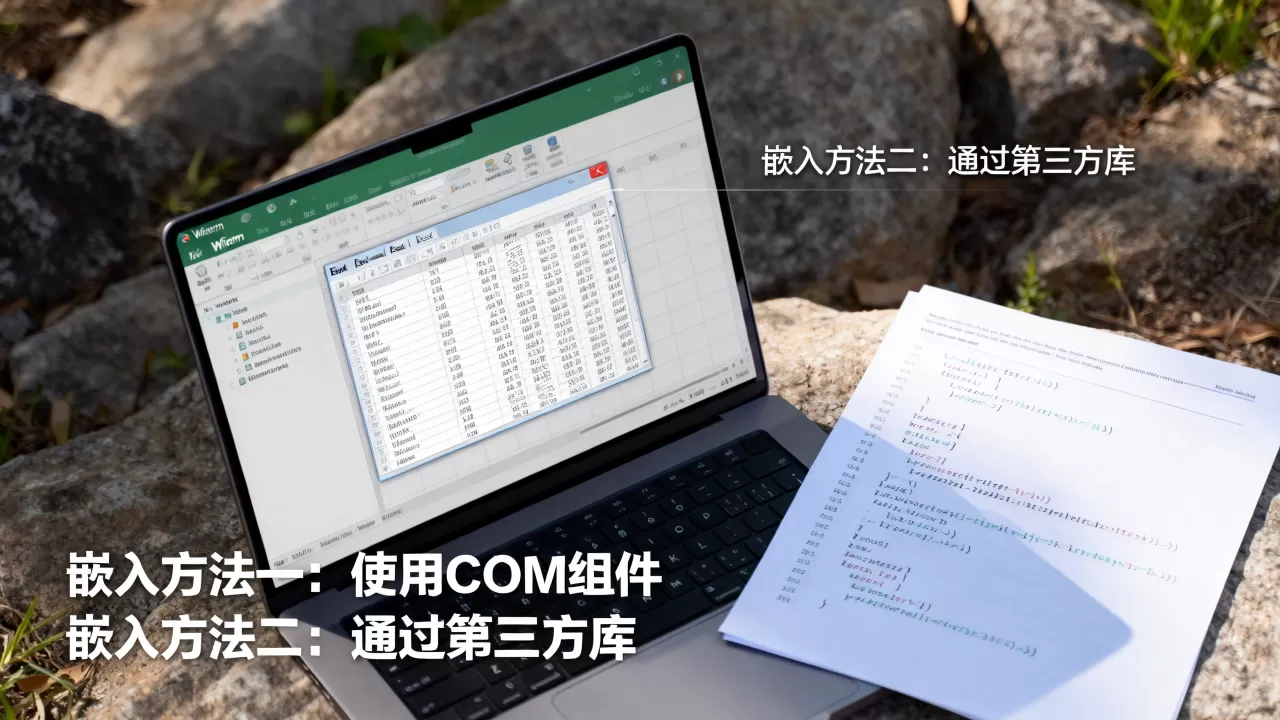 Winform如何嵌入Excel,有哪些方法? Winform如何嵌入Excel,有哪些方法?