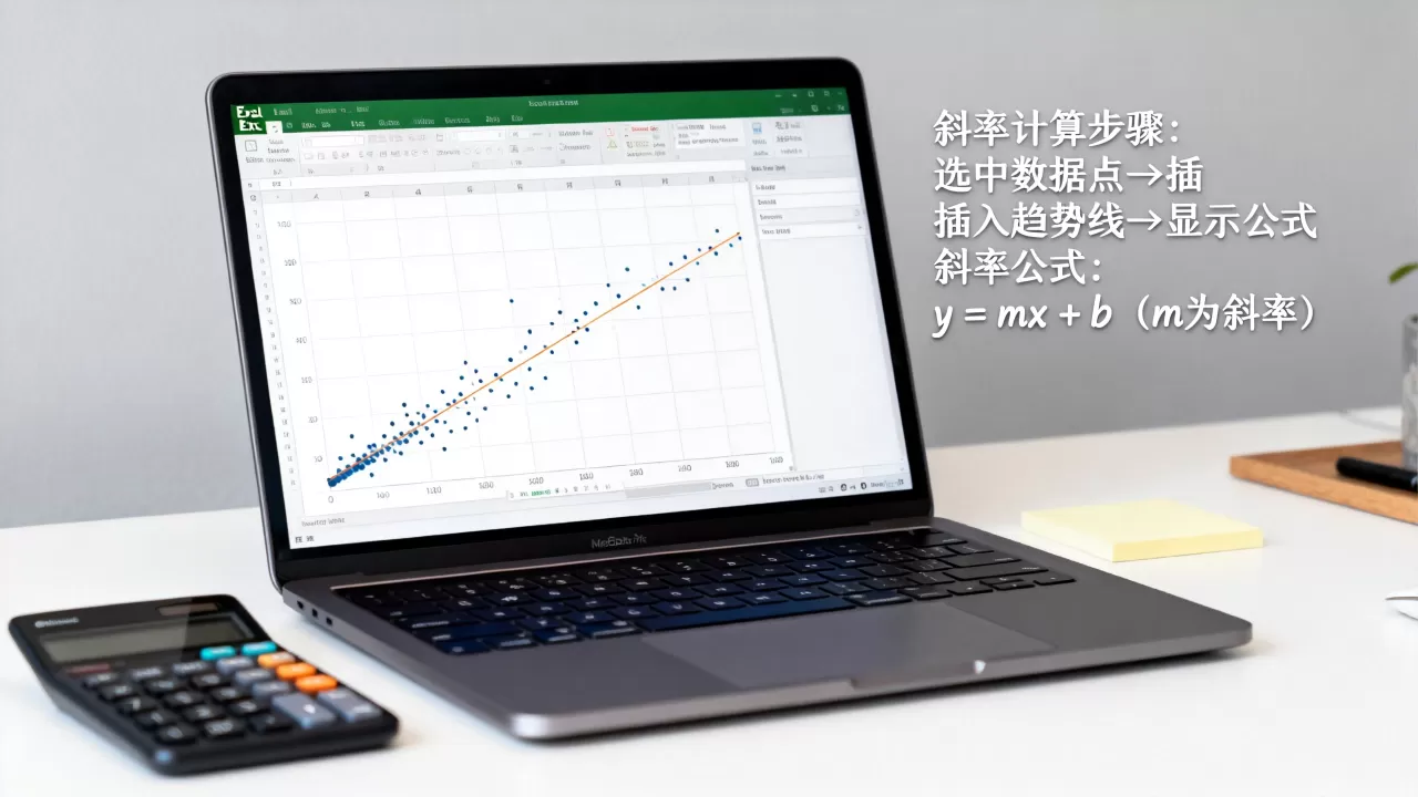 Excel图表斜率怎么计算?,斜率公式是什么 Excel图表斜率怎么计算?,斜率公式是什么