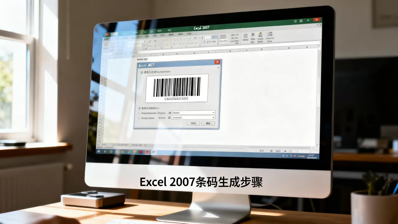 Excel 2007条码怎么生成?,怎么做 Excel 2007条码怎么生成?,怎么做