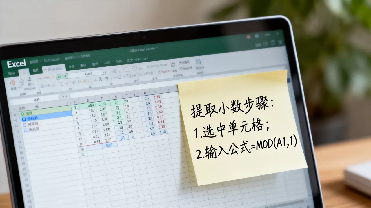 Excel提取小数怎么操作,方法是什么? Excel提取小数怎么操作,方法是什么?