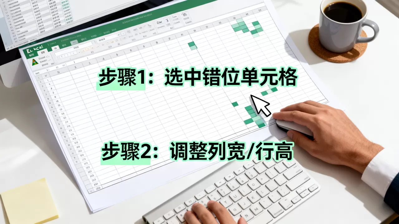 Excel表格错位了怎么办,怎么解决? Excel表格错位了怎么办,怎么解决?