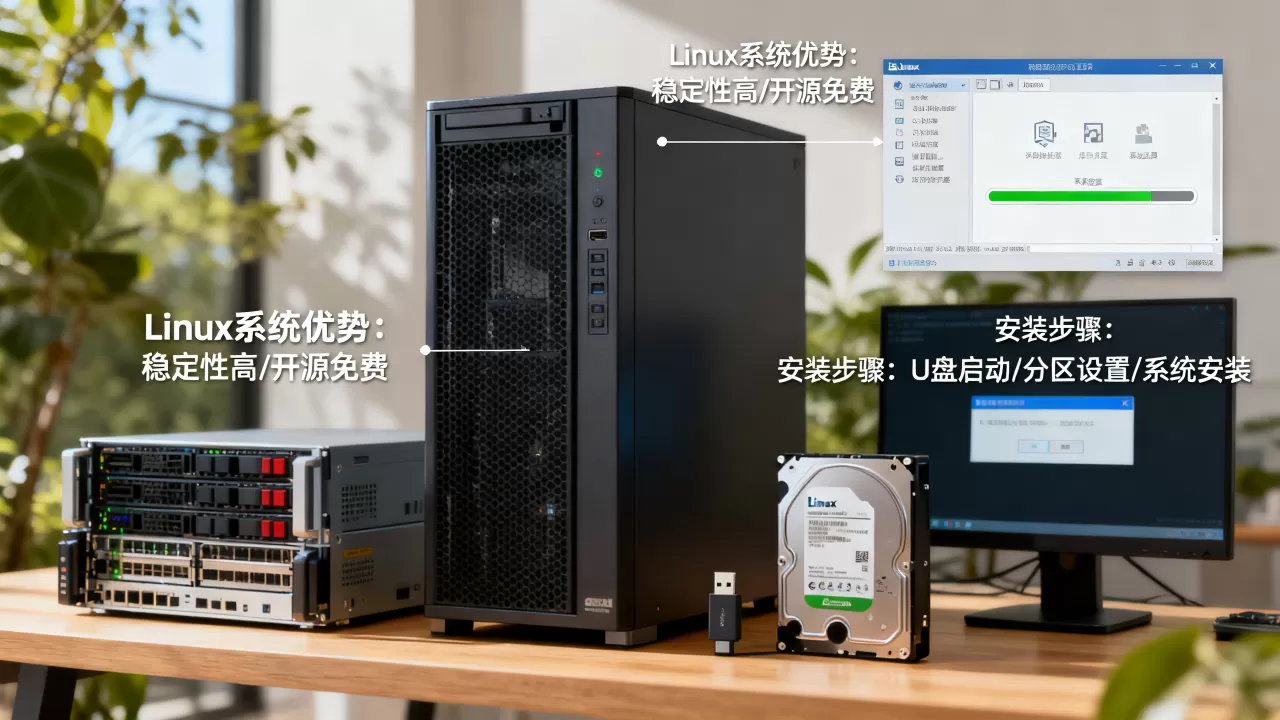 服务器Linux系统有什么优势,Linux服务器怎么安装 服务器Linux系统有什么优势,Linux服务器怎么安装