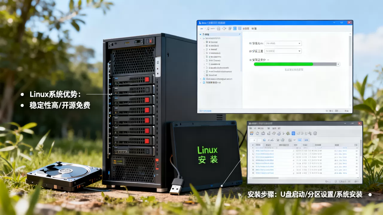 服务器Linux系统有什么优势,Linux服务器怎么安装 服务器Linux系统有什么优势,Linux服务器怎么安装