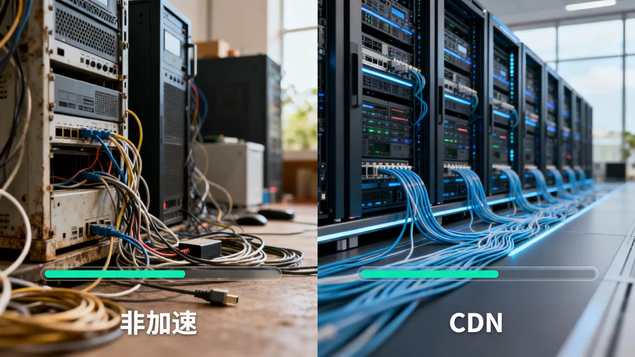非加速和CDN的区别是什么,哪个比较好? 非加速和CDN的区别是什么,哪个比较好?