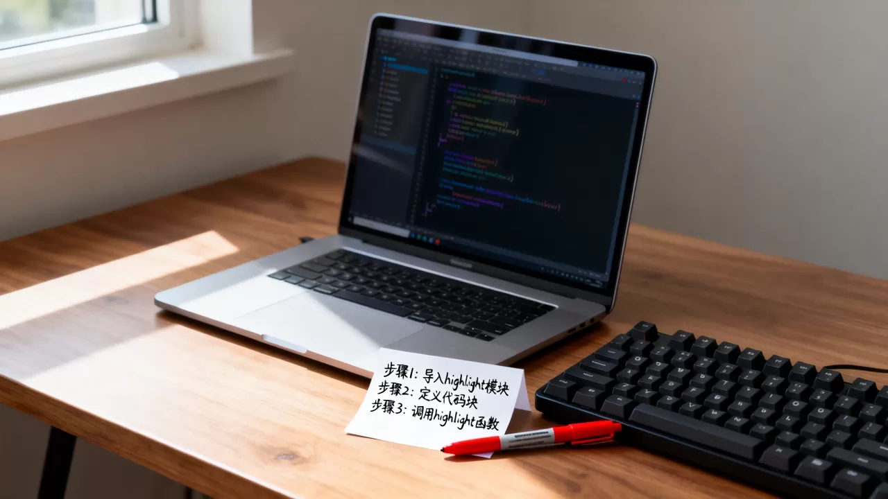 Python highlight怎么用,实现步骤有哪些? Python highlight怎么用,实现步骤有哪些?