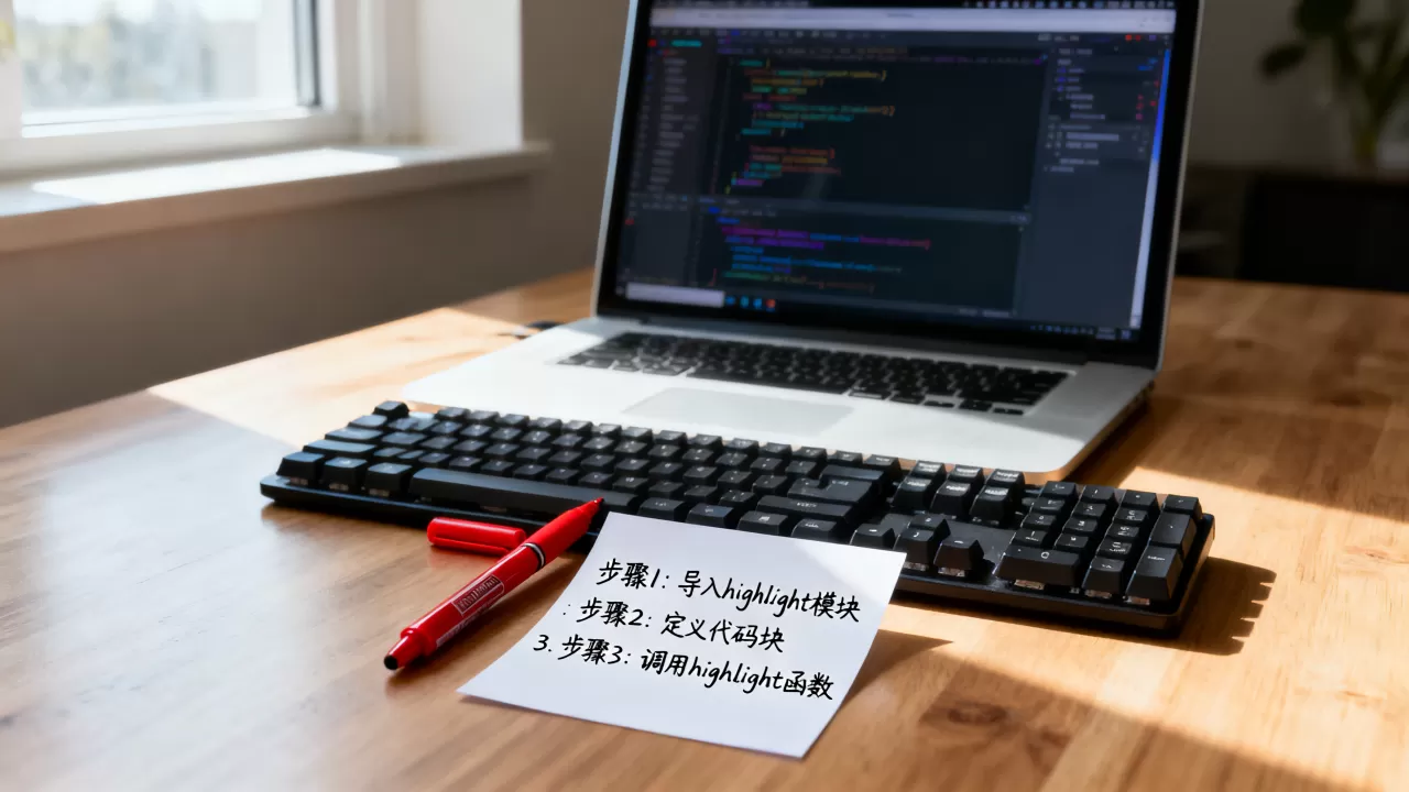 Python highlight怎么用,实现步骤有哪些? Python highlight怎么用,实现步骤有哪些?