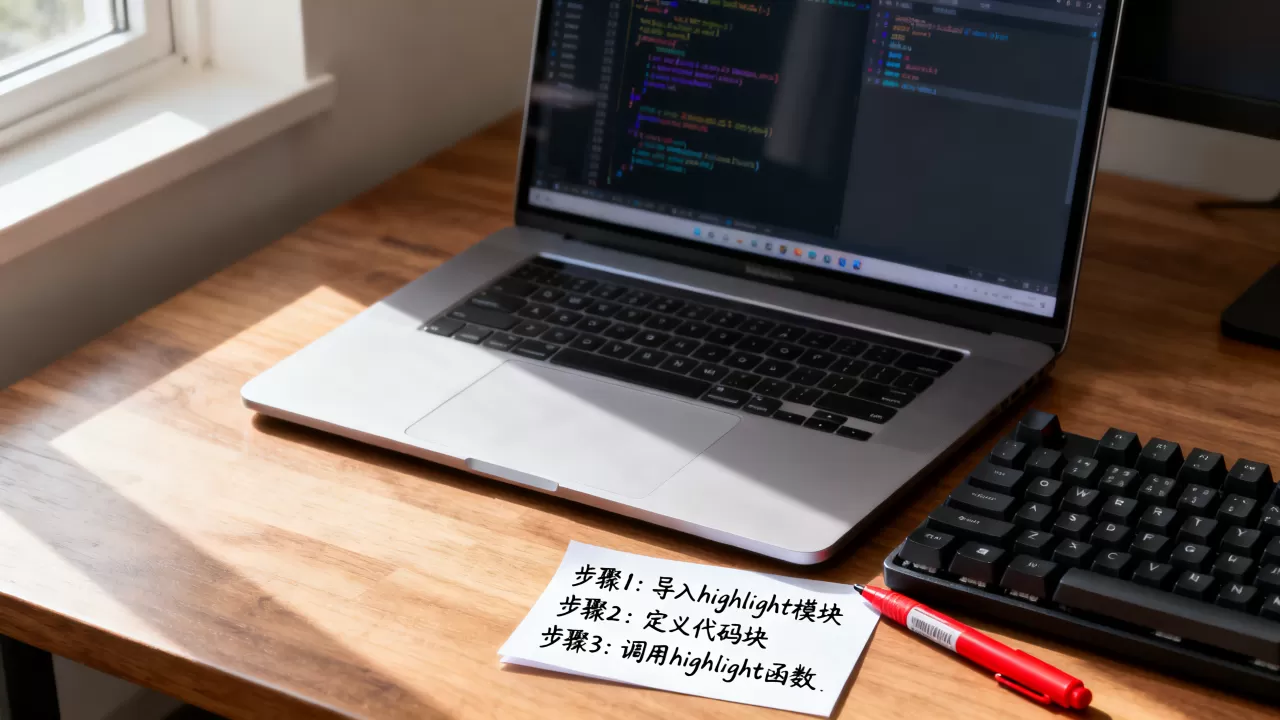 Python highlight怎么用,实现步骤有哪些? Python highlight怎么用,实现步骤有哪些?