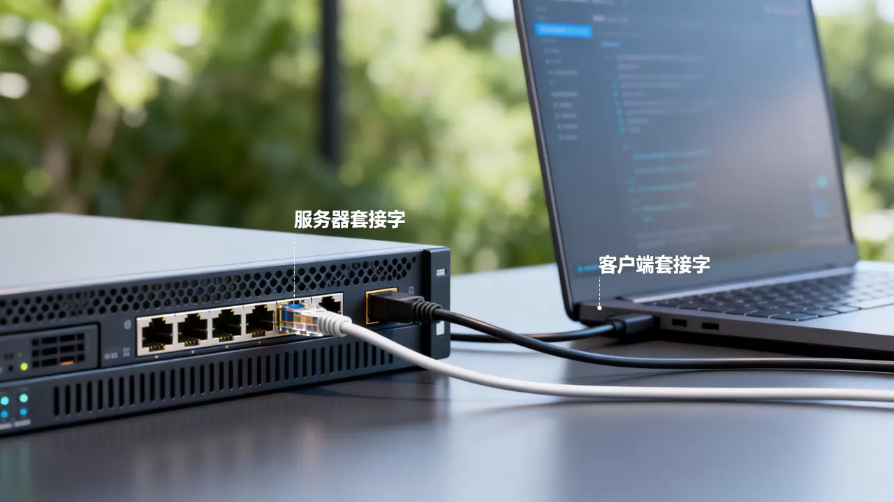 服务器与客户端各有套接字吗,是什么意思? 服务器与客户端各有套接字吗,是什么意思?