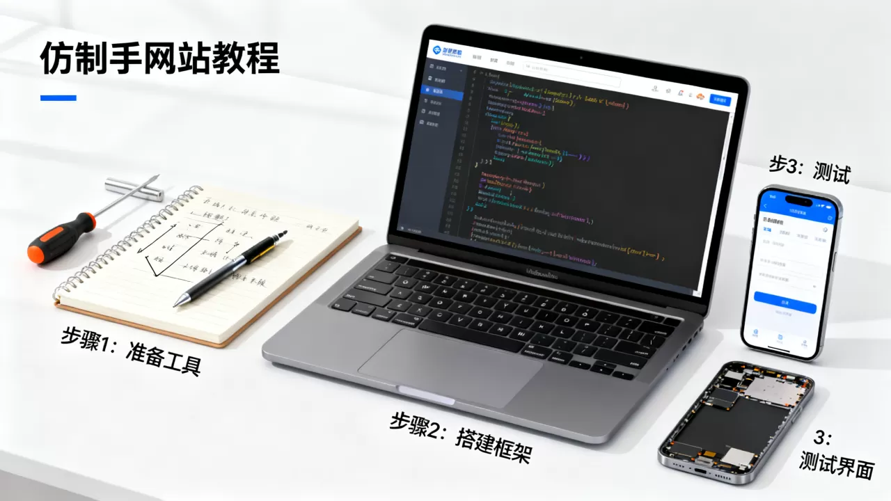 仿制手机网站教程怎么做,零基础需要什么工具? 仿制手机网站教程怎么做,零基础需要什么工具?