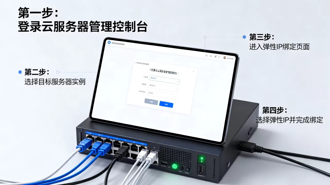 服务器绑定弹性IP的步骤是什么?,怎么操作 服务器绑定弹性IP的步骤是什么?,怎么操作
