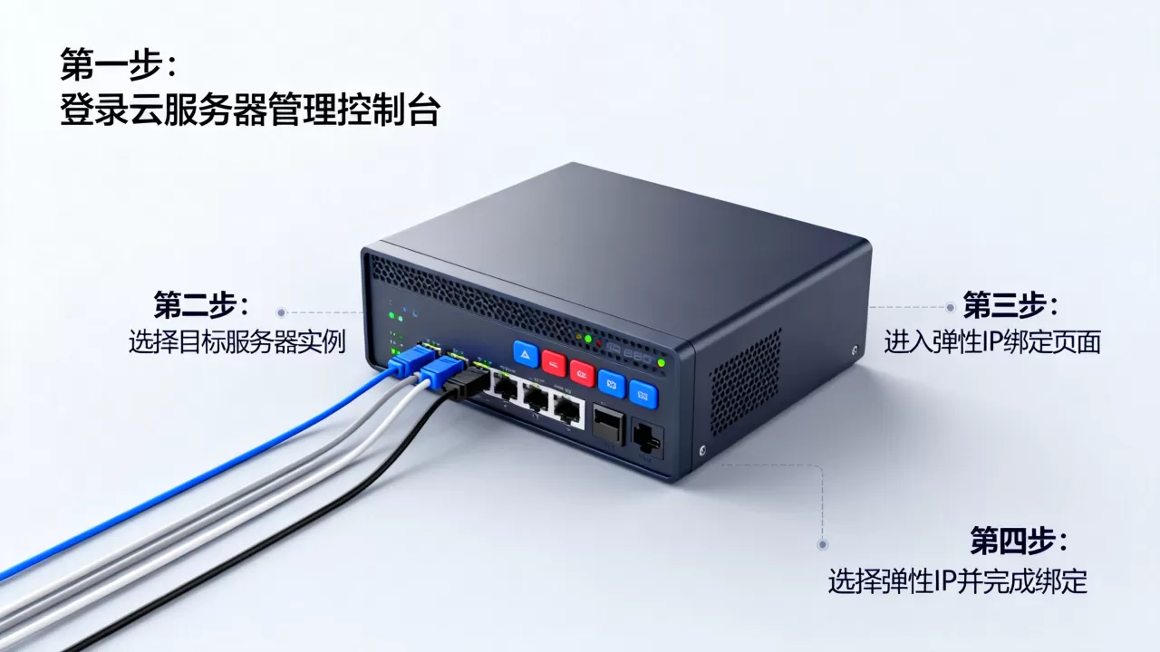 服务器绑定弹性IP的步骤是什么?,怎么操作 服务器绑定弹性IP的步骤是什么?,怎么操作