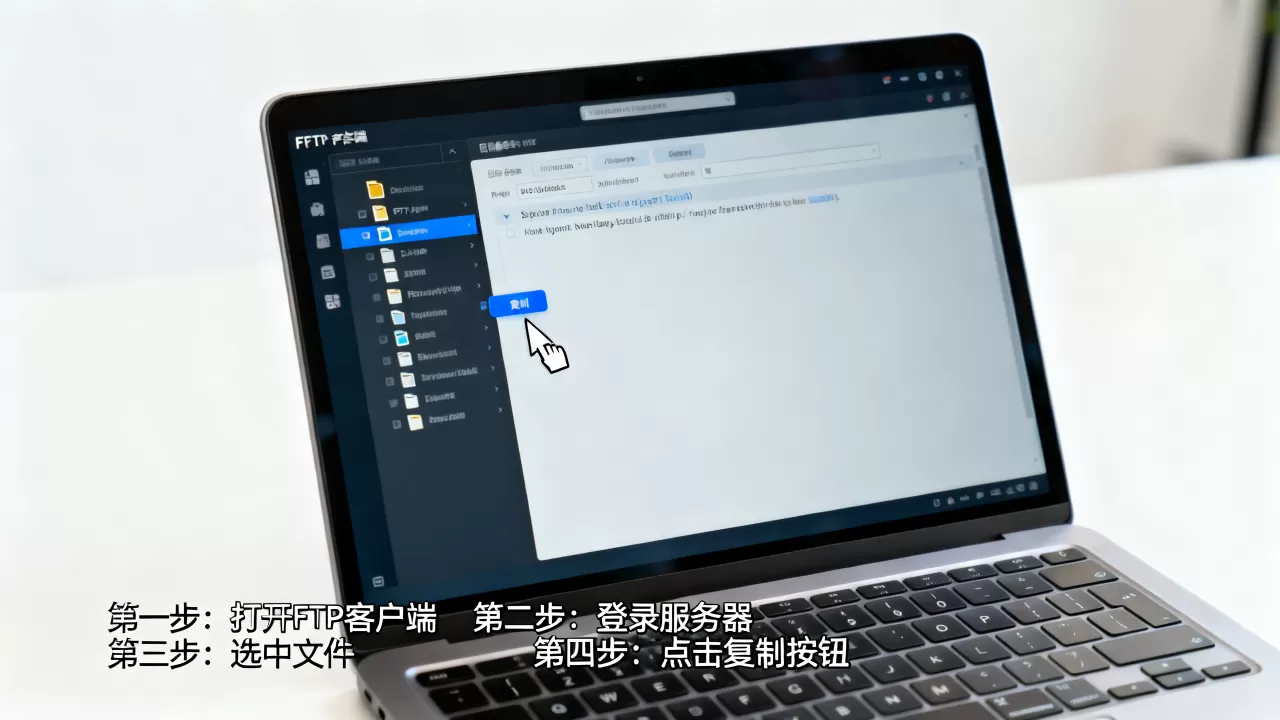 如何在ftp服务器内复制文件?,怎么操作 如何在ftp服务器内复制文件?,怎么操作
