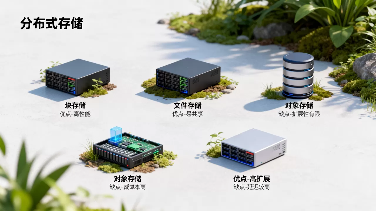 分布式存储的几个类型包括哪些?,各有什么优缺点? 分布式存储的几个类型包括哪些?,各有什么优缺点?