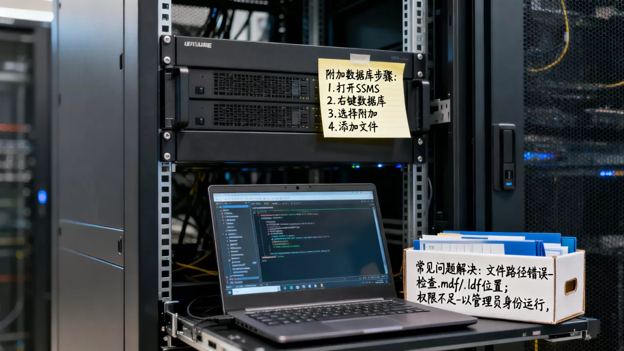 附加数据库的详细步骤是什么?,常见问题怎么解决? 附加数据库的详细步骤是什么?,常见问题怎么解决?
