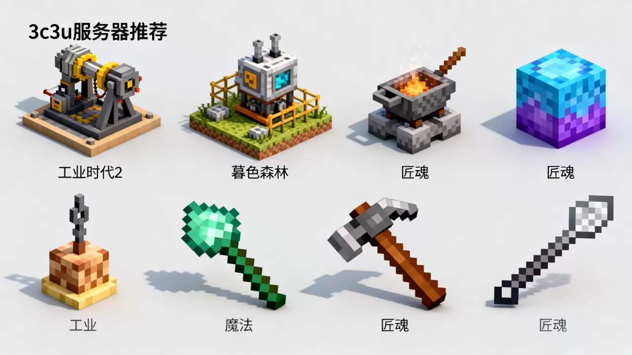 我的世界3c3u服务器可以用哪些模组,有哪些推荐? 我的世界3c3u服务器可以用哪些模组,有哪些推荐?