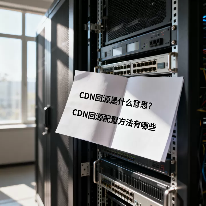 CDN回源是什么意思?,CDN回源配置方法有哪些 CDN回源是什么意思?,CDN回源配置方法有哪些
