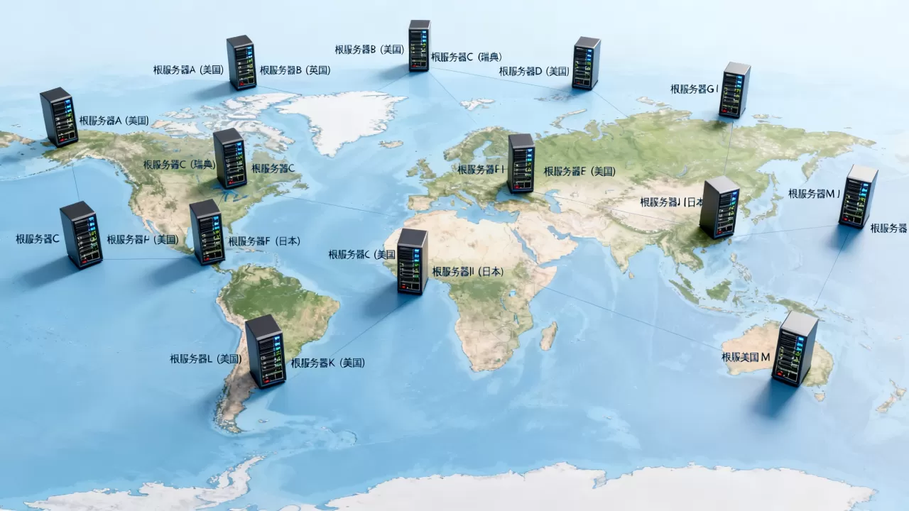 ipv4的根域名服务器分布在哪些国家,为什么只有13台? ipv4的根域名服务器分布在哪些国家,为什么只有13台?