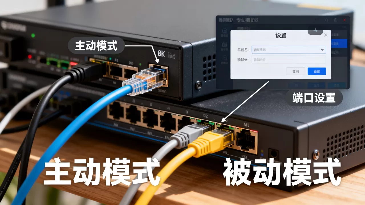 FTP服务器的两种模式是什么,怎么设置? FTP服务器的两种模式是什么,怎么设置?